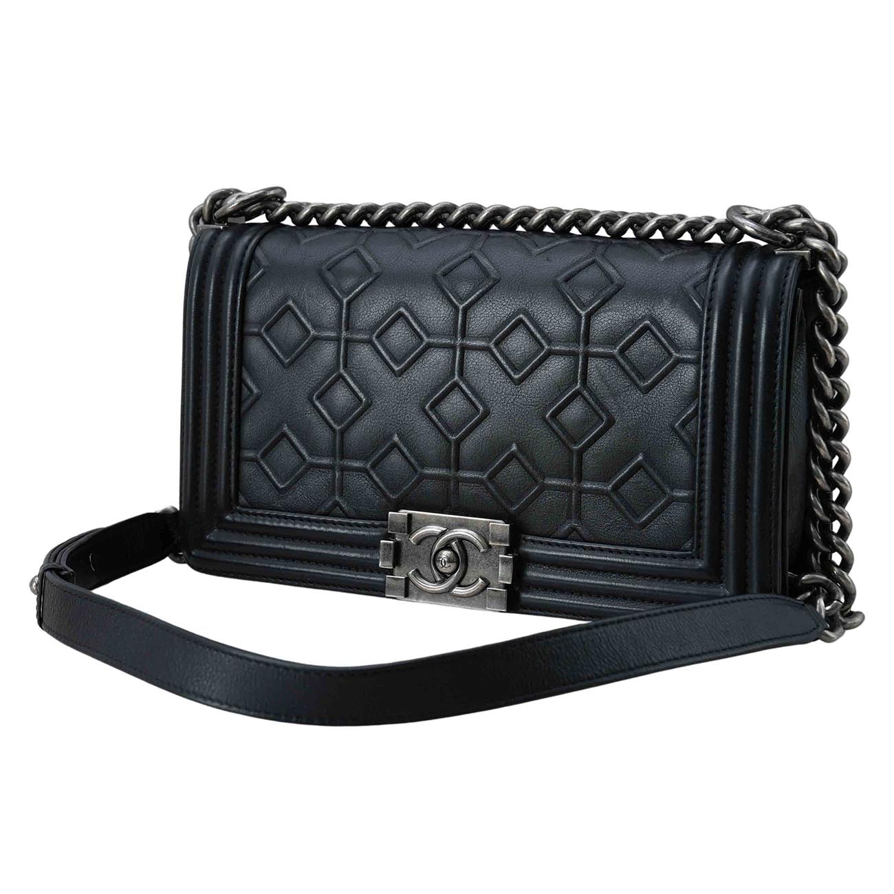 CHANEL(USED)샤넬 A67429 시즌 보이샤넬 플랩 숄더백